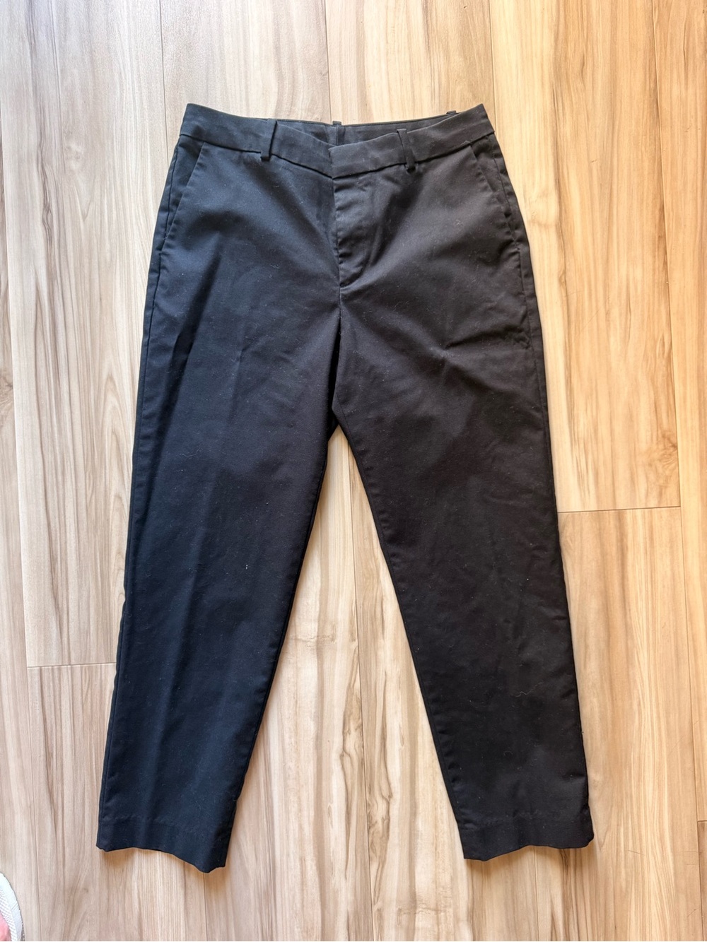 Uniqlo Black Women's Tapered Dress Trousers
